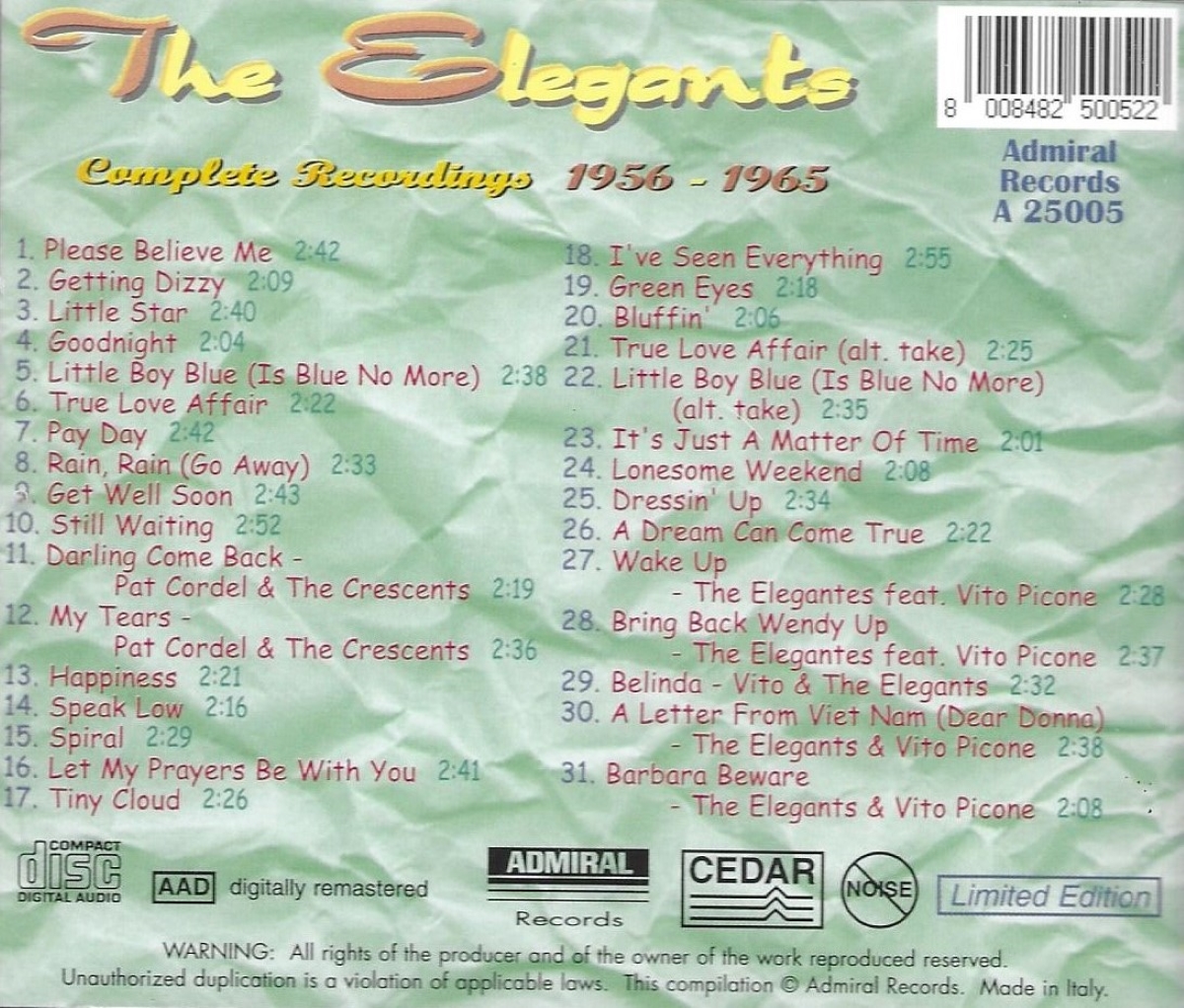(image for) Complete Recordings 1956-1965