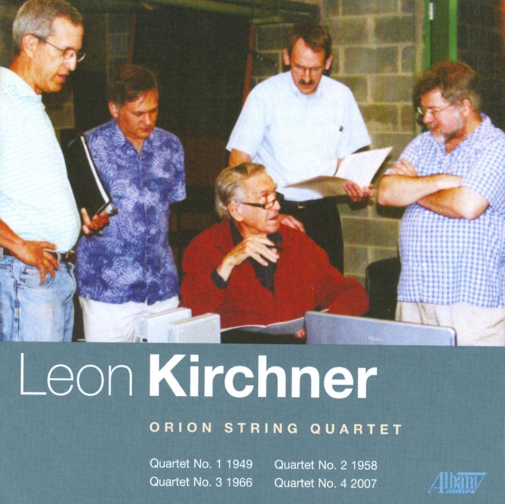 Leon Kirchner-Quartet No. 1-1949 / Quartet No. 2-1958 / Quartet No. 3-1966 / Quartet No. 4-2007 (image for) Leon Kirchner-Quartet No. 1-1949 / Quartet No. 2-1958 / Quartet No. 3-1966 / Quartet No. 4-2007