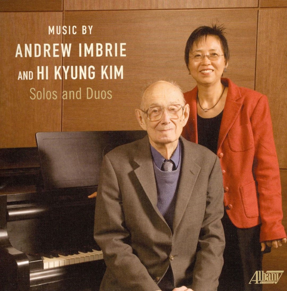 (image for) Solos and Duos-Music by Andrew Imbrie and Hi Kyung Kim