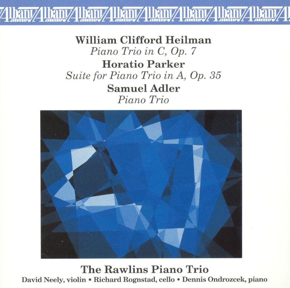 (image for) Three American Piano Trios