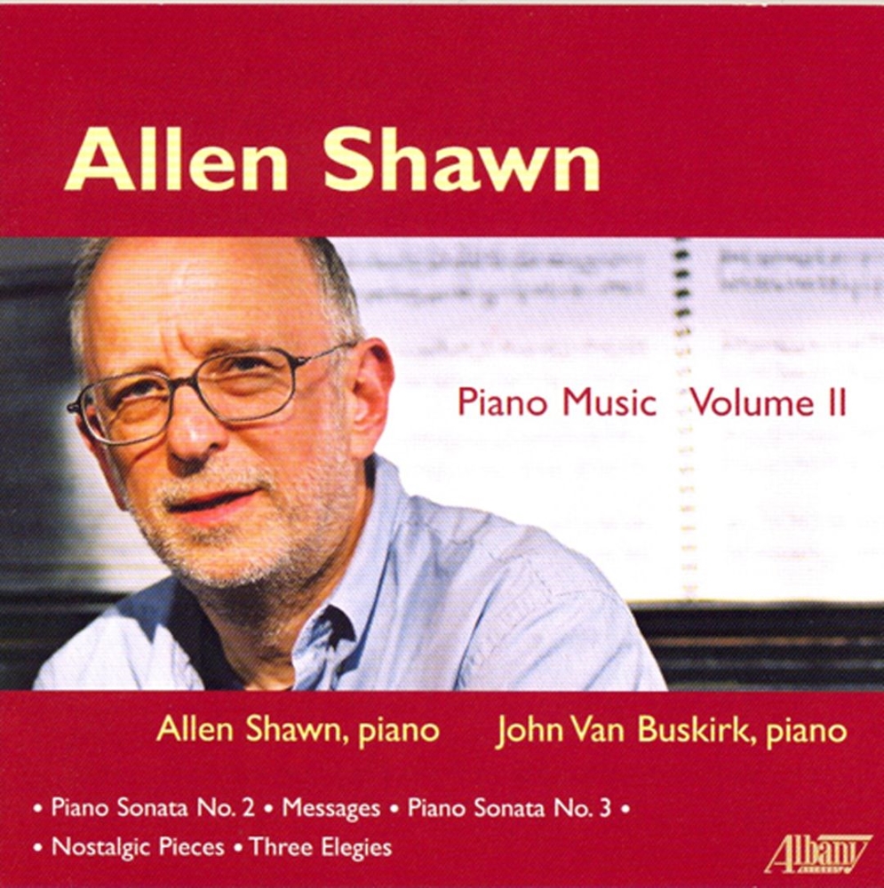 Allen Shawn-Piano Music, Vol. 2 (image for) Allen Shawn-Piano Music, Vol. 2
