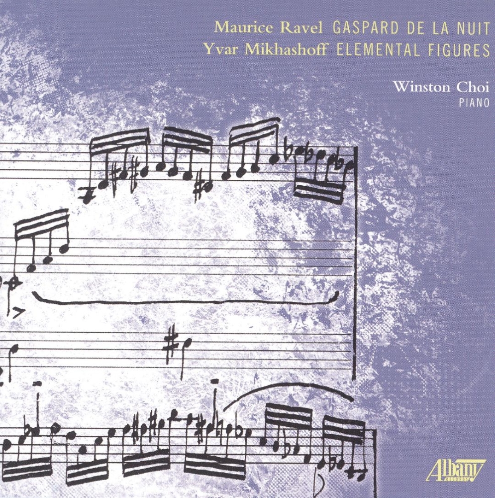 Ravel-Gaspard de la Nuit / Yvar Mikhashoff-Elemental Figures (image for) Ravel-Gaspard de la Nuit / Yvar Mikhashoff-Elemental Figures
