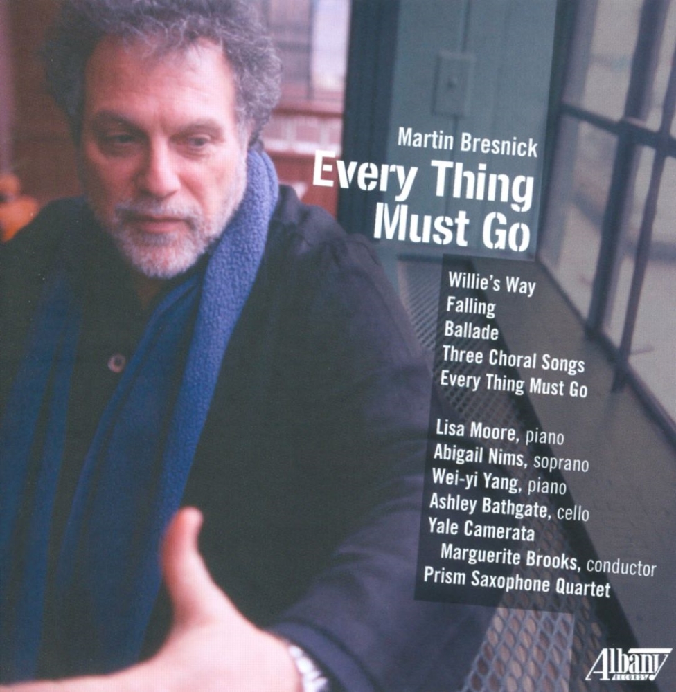 Martin Bresnick-Every Thing Music Go (image for) Martin Bresnick-Every Thing Music Go