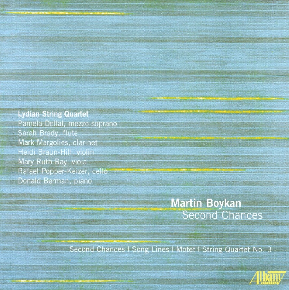 Martin Boykan-Second Chances (image for) Martin Boykan-Second Chances