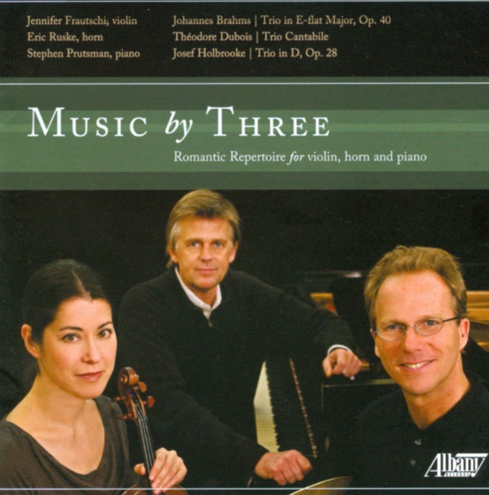 Music By Three-Romantic Repertoire For Violin, Horn And Piano (image for) Music By Three-Romantic Repertoire For Violin, Horn And Piano