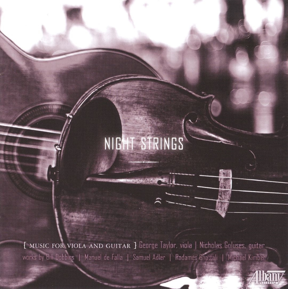Night Strings-Music for Viola & Guitar (image for) Night Strings-Music for Viola & Guitar
