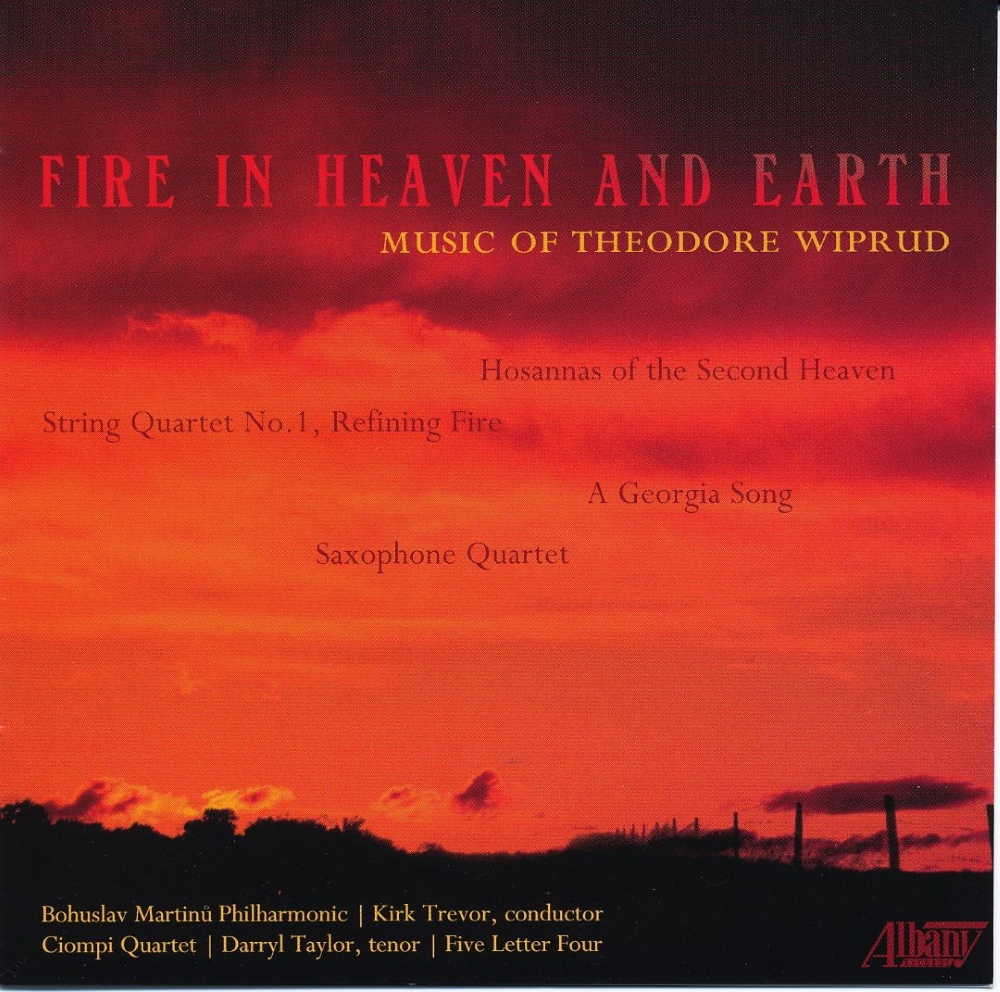(image for) Fire in Heaven and Earth-Music of Theodore Wiprud