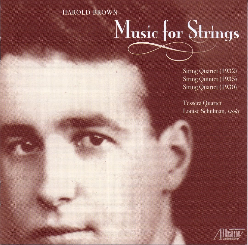 Harold Brown-Music for Strings (image for) Harold Brown-Music for Strings