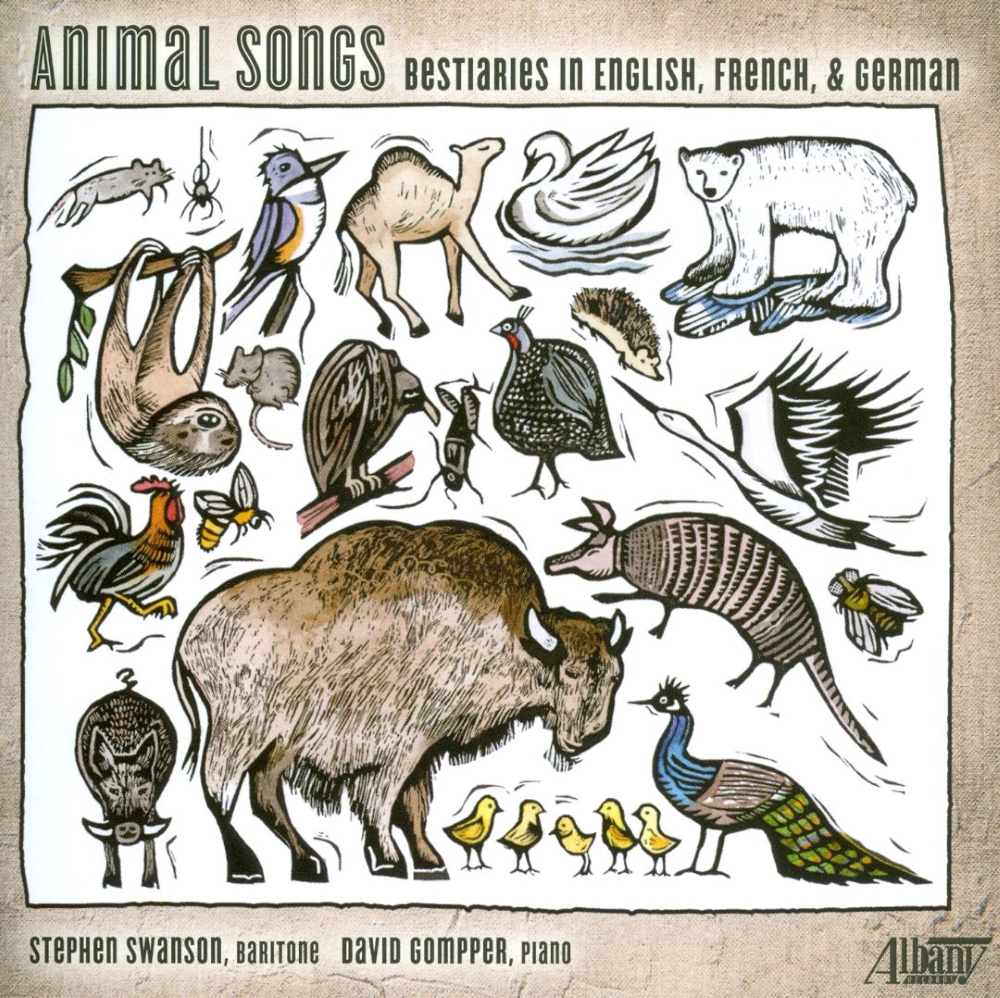 Animal Songs-Bestiaries in English, French & German (image for) Animal Songs-Bestiaries in English, French & German