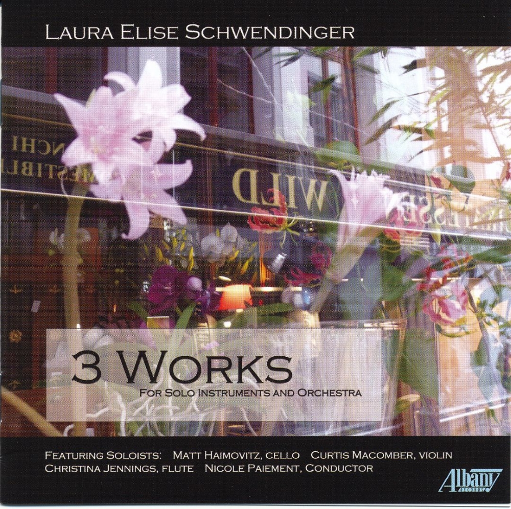 Laura Elise Schwendinger-Three Works (image for) Laura Elise Schwendinger-Three Works
