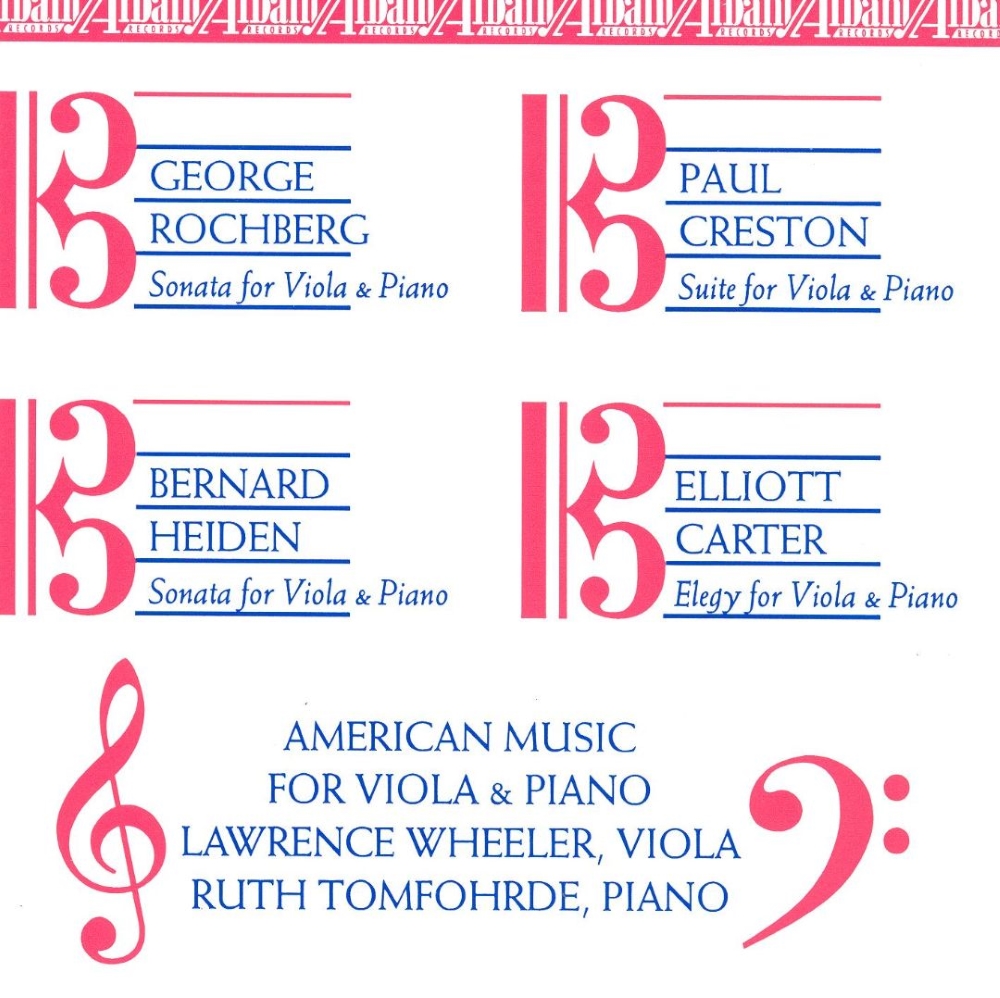 American Music for Viola & Piano (image for) American Music for Viola & Piano