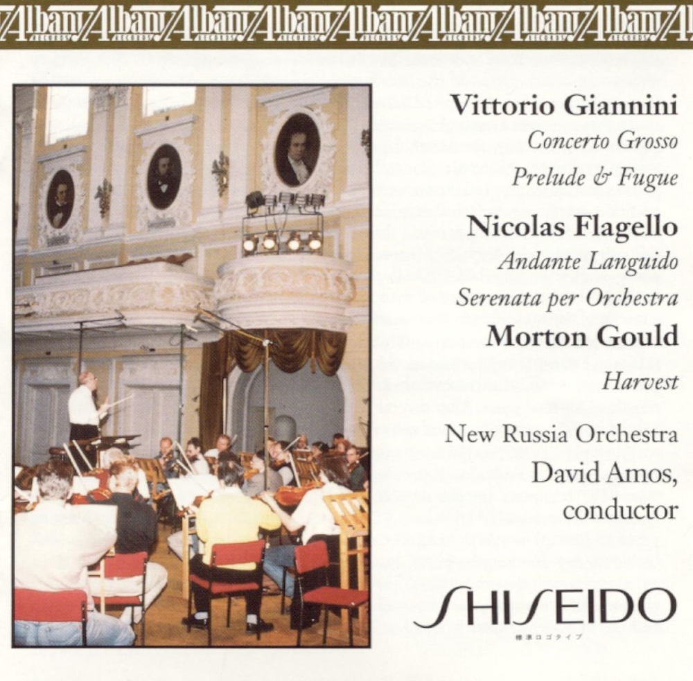 Vittorio Giannini-Concerto Grosso / Nicolas Flagello-Andante Languido / Morton Gould-Harvest (image for) Vittorio Giannini-Concerto Grosso / Nicolas Flagello-Andante Languido / Morton Gould-Harvest