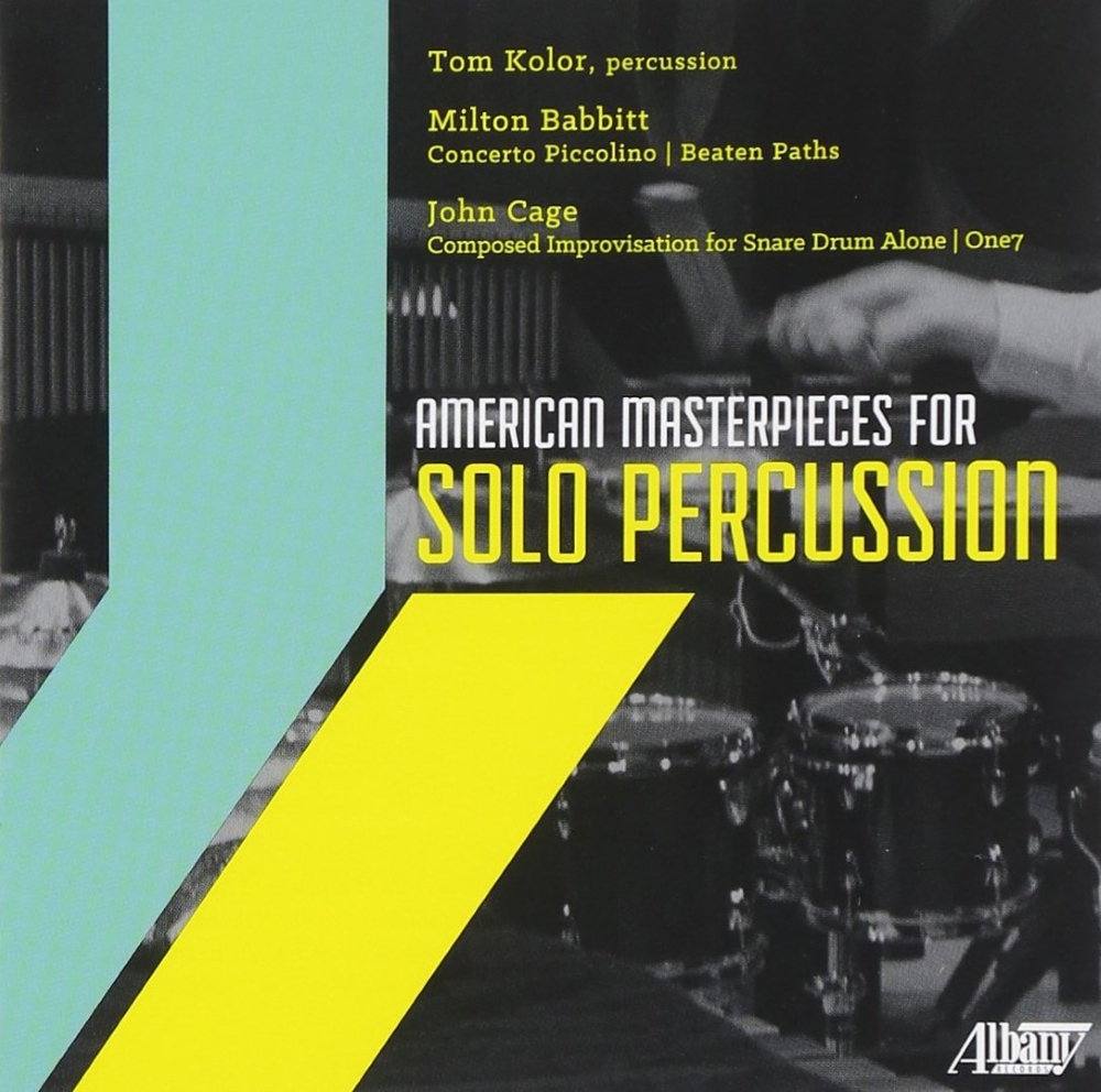 American Masterpieces for Solo Percussion (image for) American Masterpieces for Solo Percussion