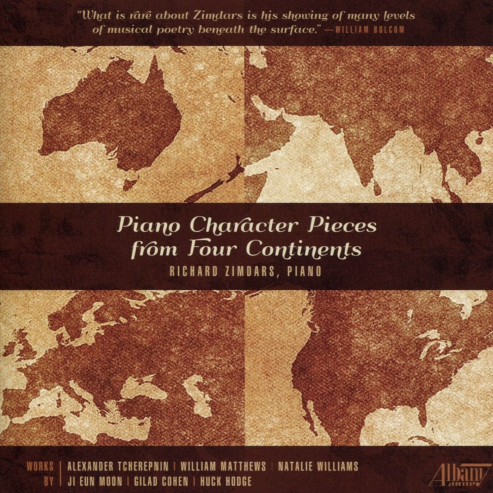Piano Character Pieces From Four Continents (image for) Piano Character Pieces From Four Continents
