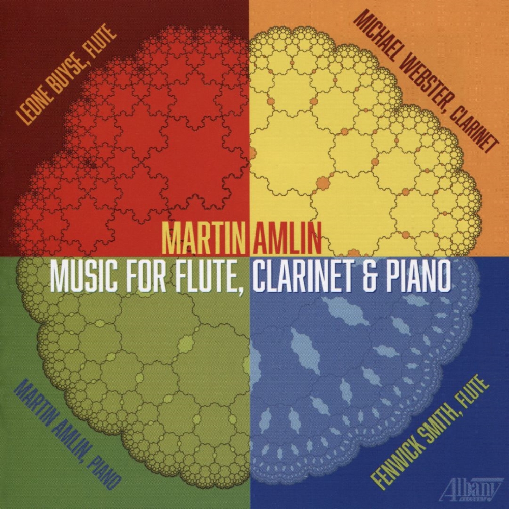 Martin Amlin-Music For Flute, Clarinet & Piano (image for) Martin Amlin-Music For Flute, Clarinet & Piano