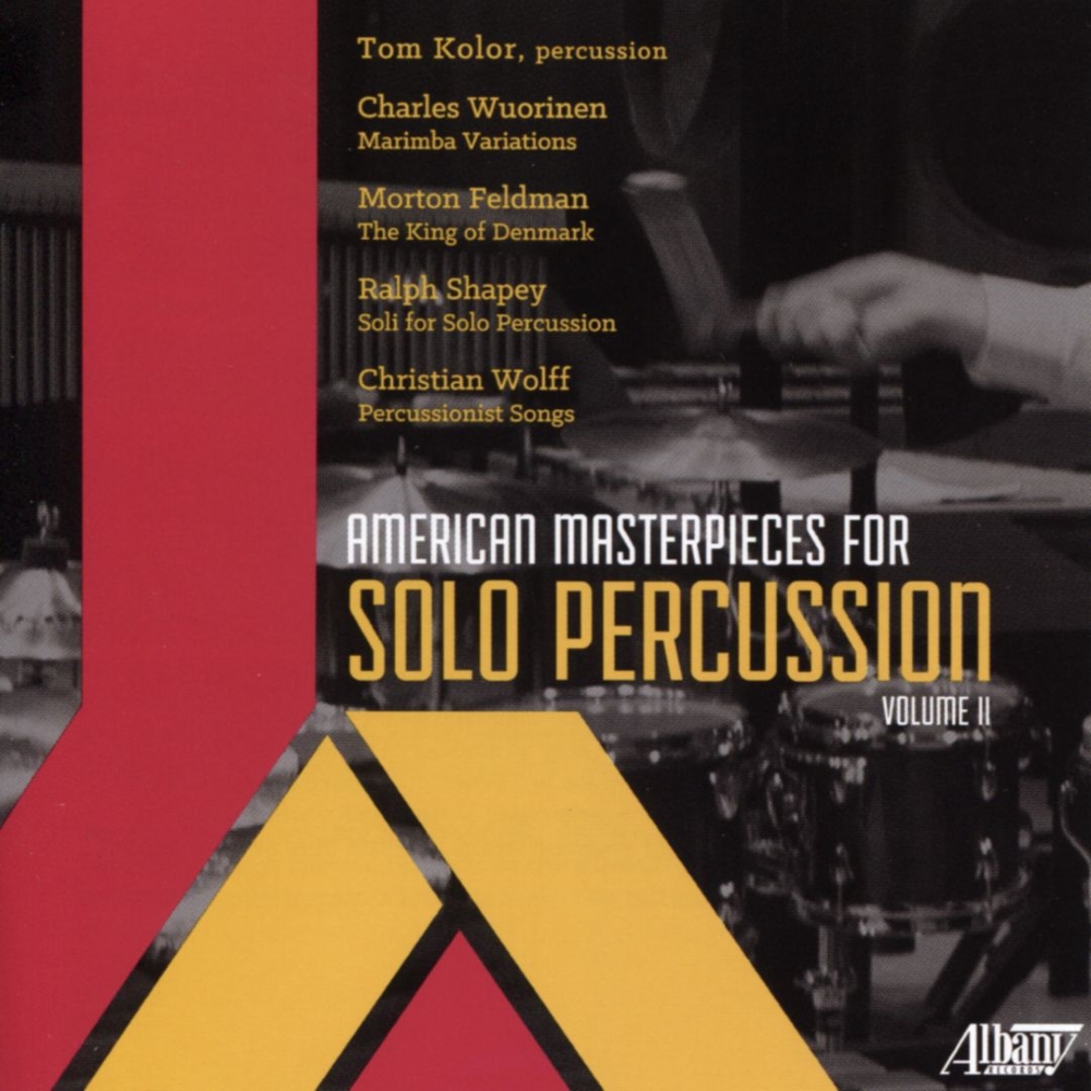 American Masterpieces for Solo Percussion, Vol. 2 (image for) American Masterpieces for Solo Percussion, Vol. 2