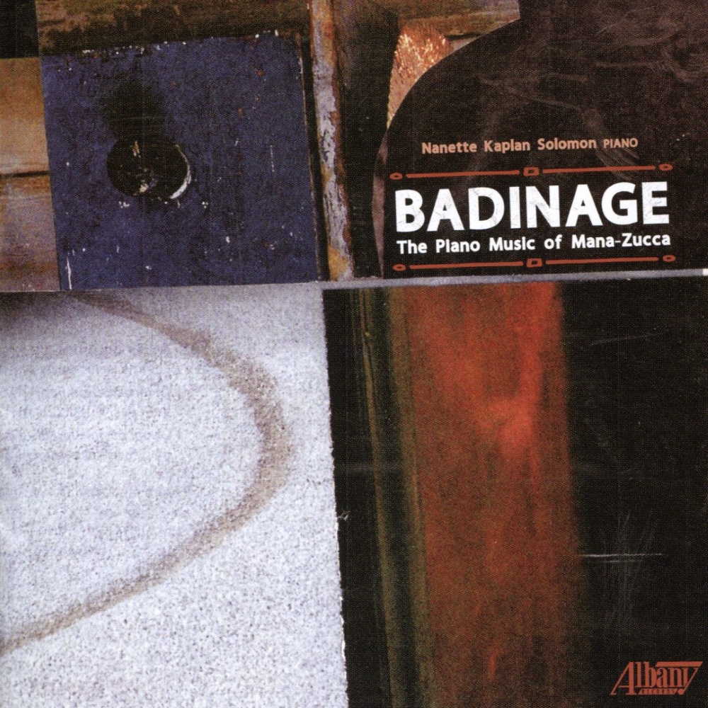 Badinage-The Piano Music of Mana-Zucca (image for) Badinage-The Piano Music of Mana-Zucca