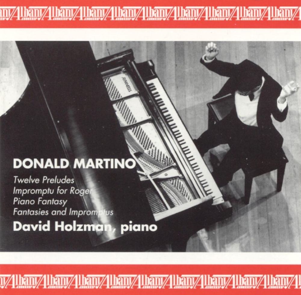 (image for) Donald Martino-Twelve Preludes / Impromptu for Roger / Piano Fantasy