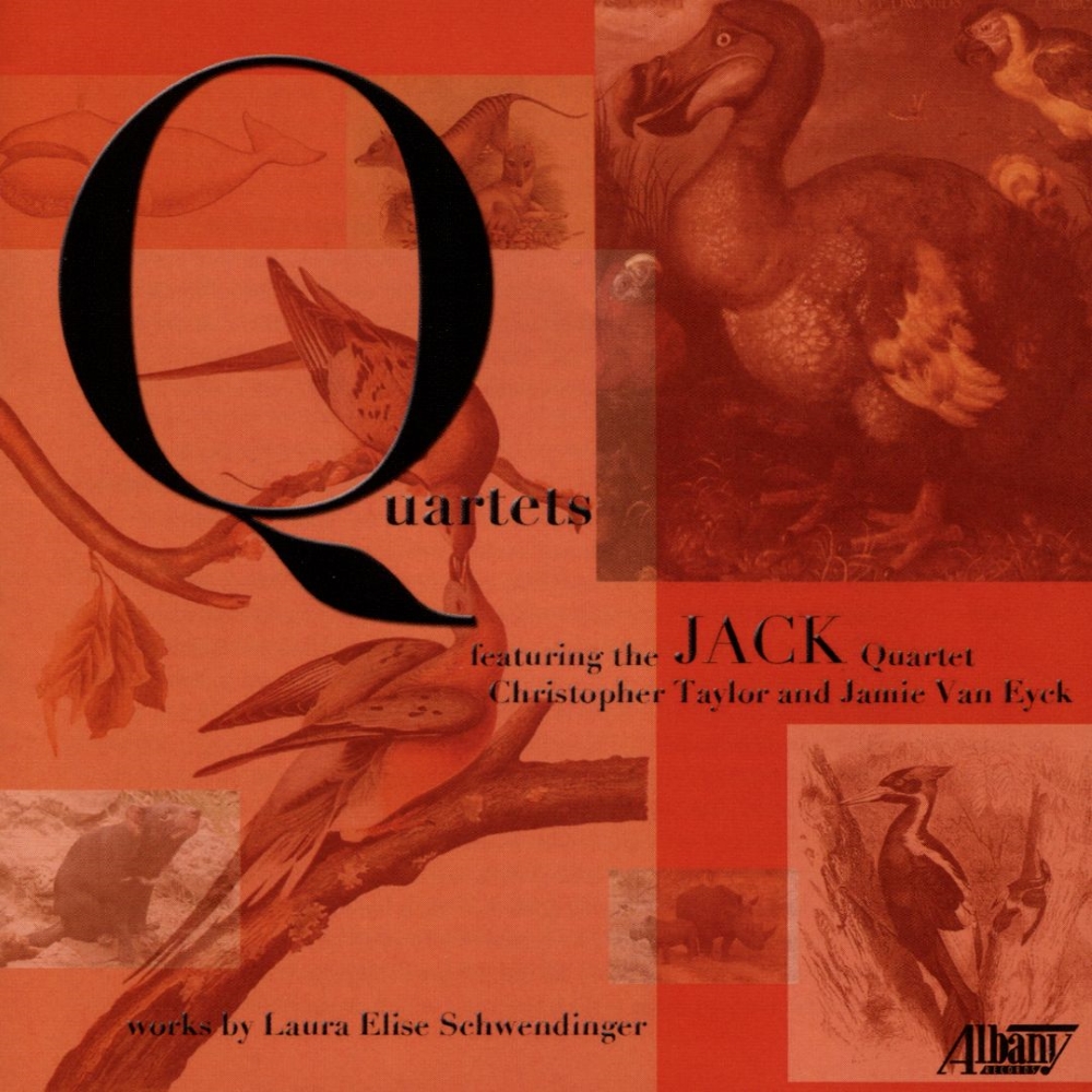 Laura Schwendinger-Quartets (image for) Laura Schwendinger-Quartets