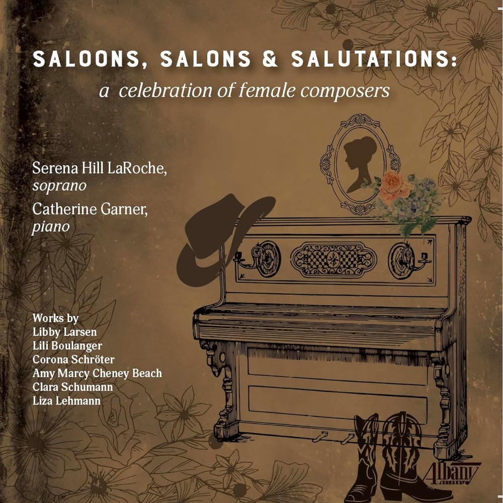 Saloons, Salons and Salutations-Celebration Of Female Composers (image for) Saloons, Salons and Salutations-Celebration Of Female Composers
