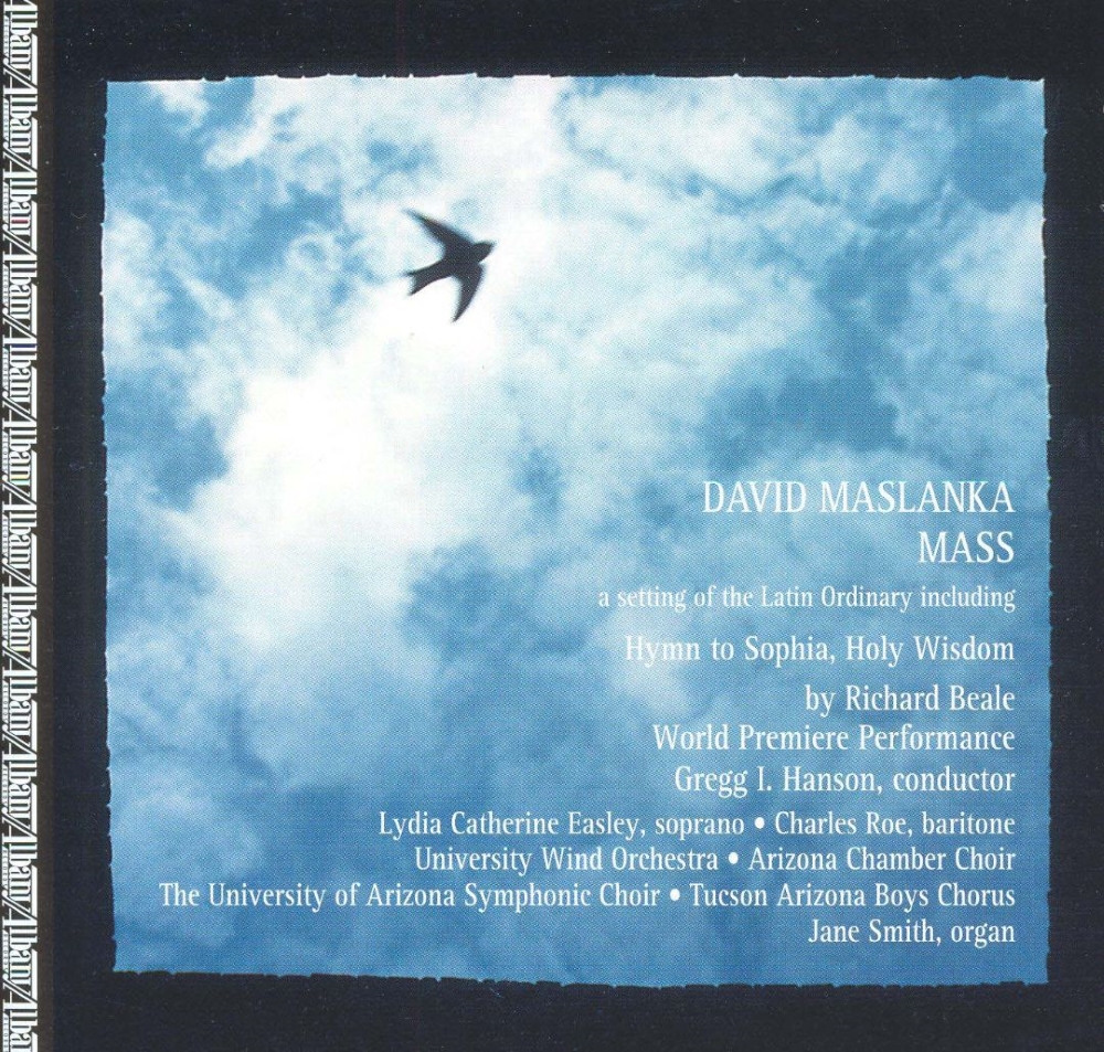 (image for) David Maslanka-Mass (2 CD)