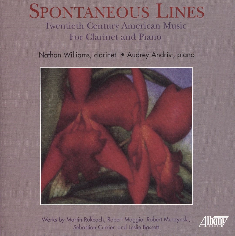 (image for) Spontaneous Lines-Twentieth Century American Music For Clarinet And Piano