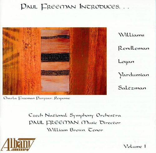 Paul Freeman Introduces… Vol. 1-Williams, Rendleman, Logan, Yardumian & Salzman (image for) Paul Freeman Introduces… Vol. 1-Williams, Rendleman, Logan, Yardumian & Salzman