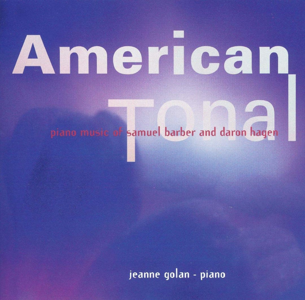 American Tonal-Piano Music Of Samuel Barber And Daron Hagen (image for) American Tonal-Piano Music Of Samuel Barber And Daron Hagen