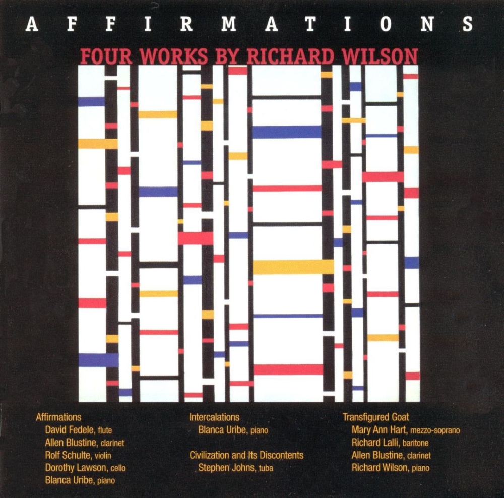 Affirmations-Four Works By Richard Wilson (image for) Affirmations-Four Works By Richard Wilson