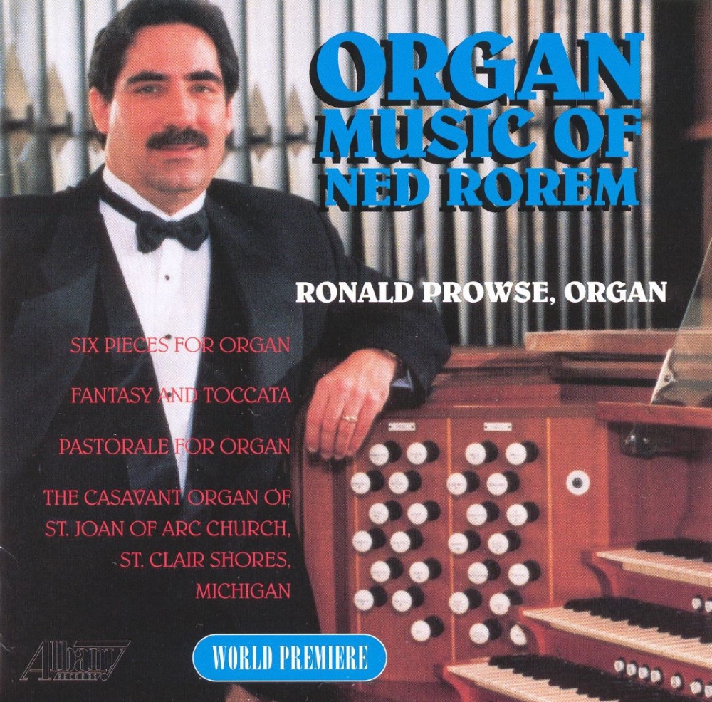 Organ Music of Ned Rorem (image for) Organ Music of Ned Rorem