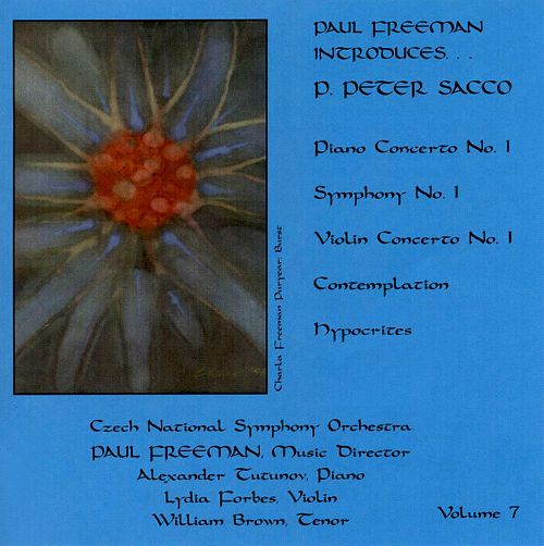 Paul Freeman Introduces... Vol. 7-P. Peter Sacco (image for) Paul Freeman Introduces... Vol. 7-P. Peter Sacco