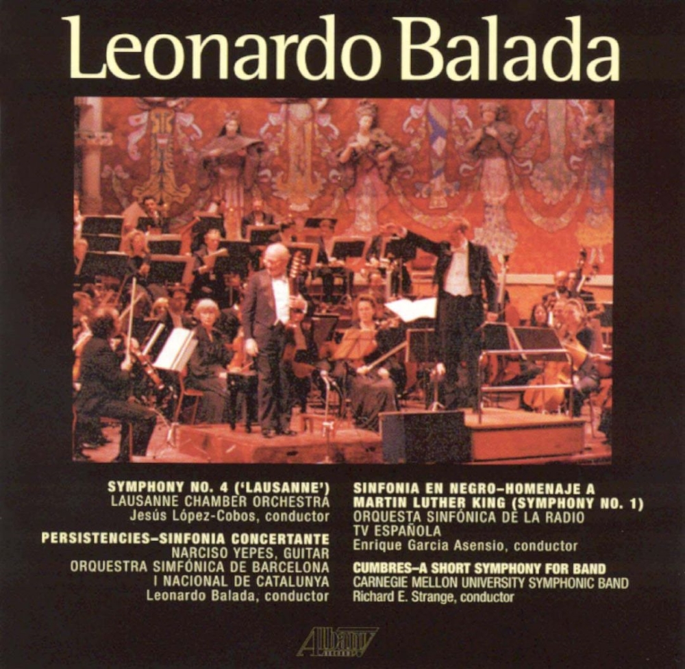 Leonardo Balada-Symphonies (image for) Leonardo Balada-Symphonies