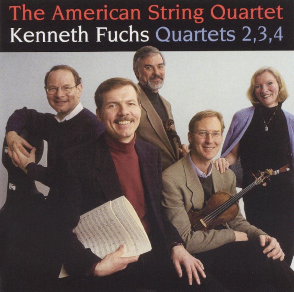 Kenneth Fuchs-Quartets 2, 3 & 4 (image for) Kenneth Fuchs-Quartets 2, 3 & 4