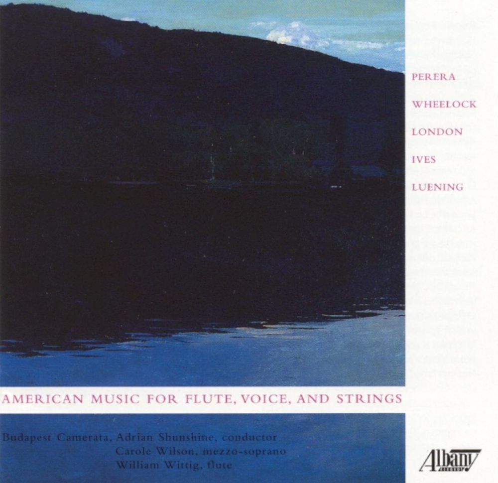 American Music For Flute, Voice And Strings (image for) American Music For Flute, Voice And Strings