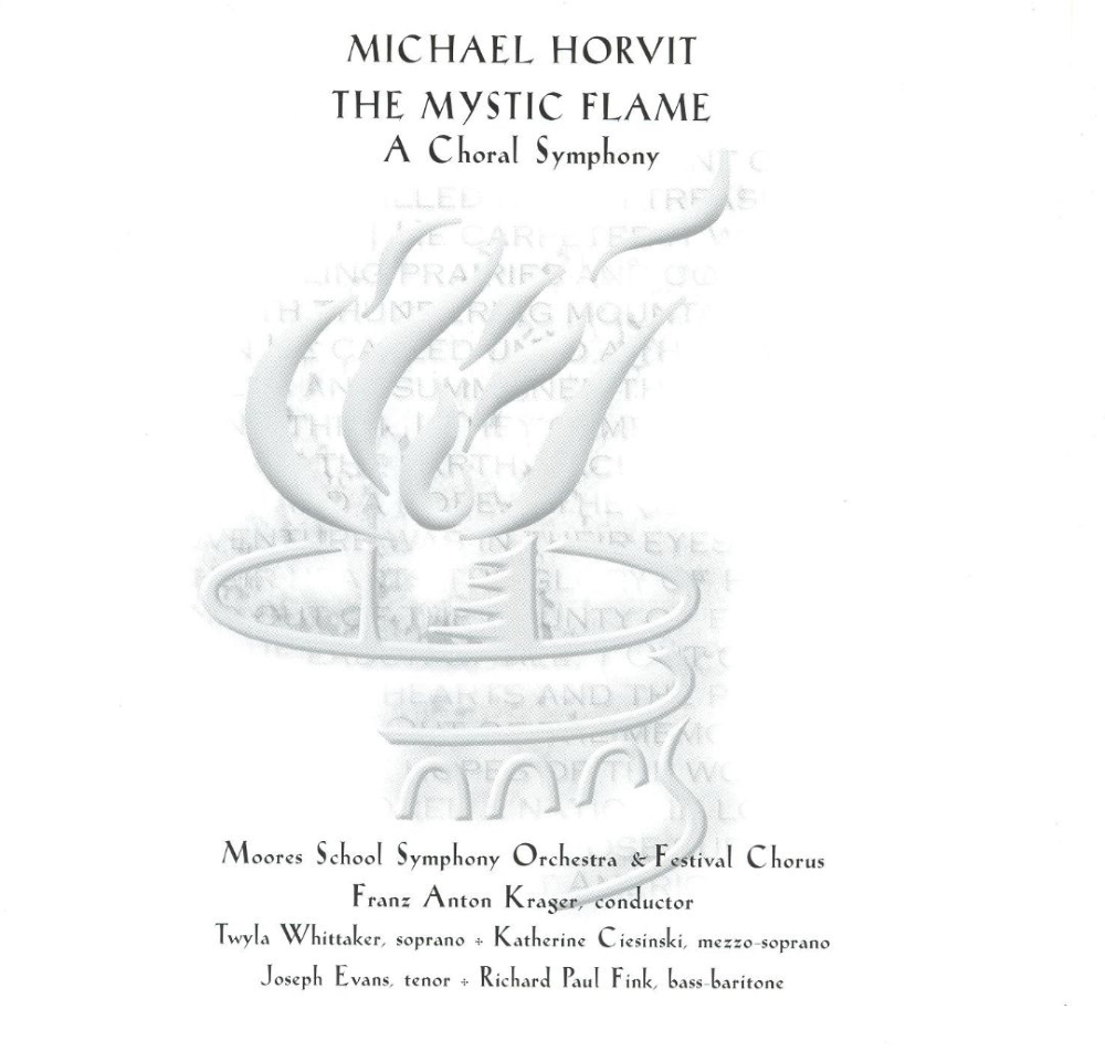 Michael Horvit-The Mystic Flame (A Choral Symphony) (image for) Michael Horvit-The Mystic Flame (A Choral Symphony)