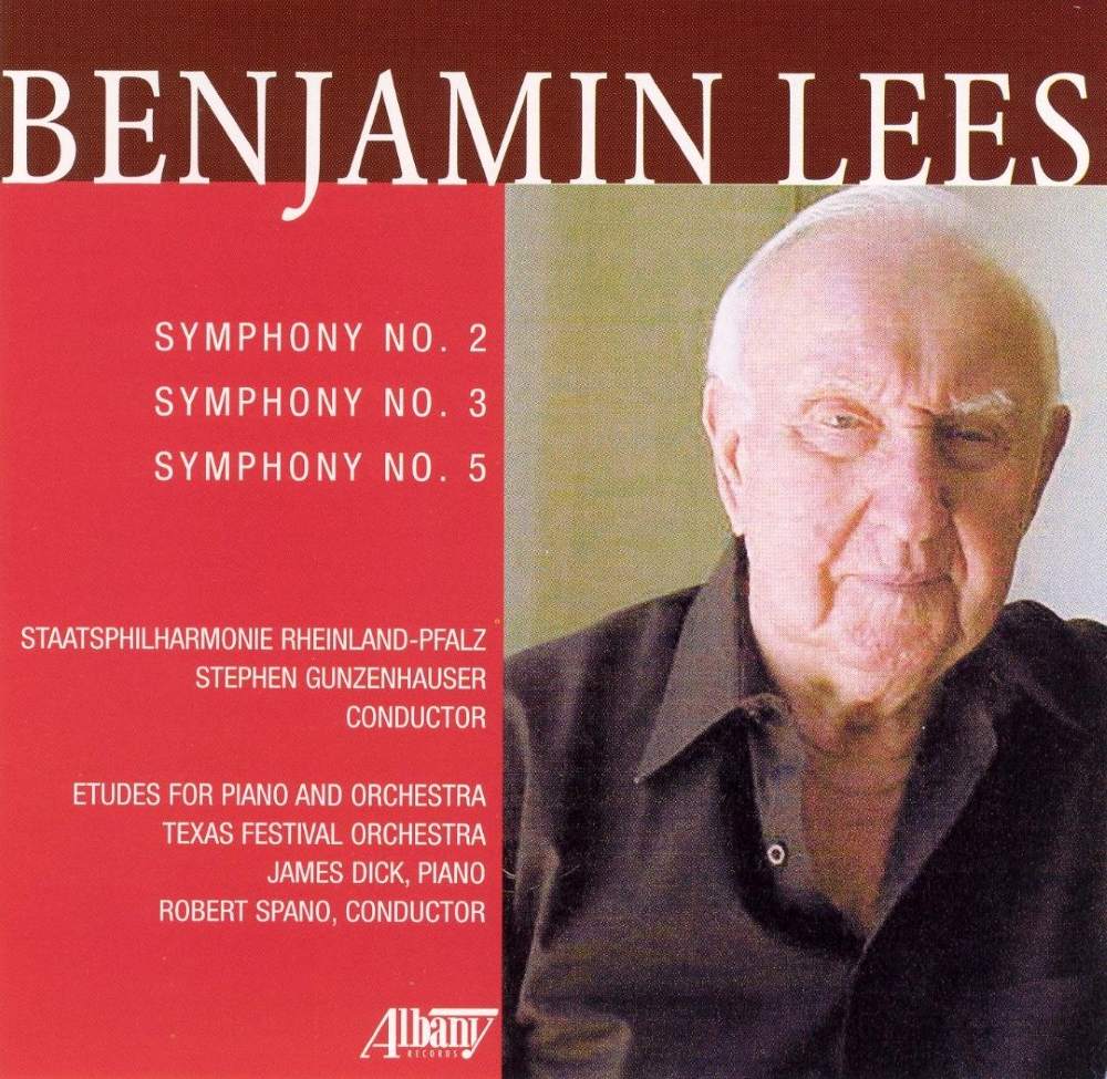 (image for) Benjamin Lees-Symphony No. 2 / Symphony No. 3 / Symphony No. 5 (2 CD)
