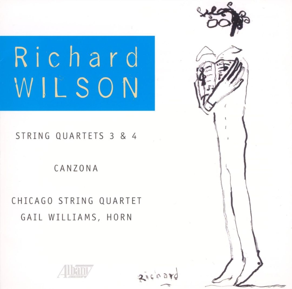 (image for) Richard Wilson-String Quartets 3 & 4 / Canzona