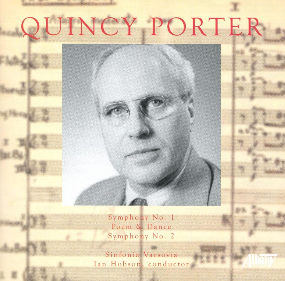 Quincy Porter-Symphony No. 1 / Poem & Dance / Symphony No. 2 (image for) Quincy Porter-Symphony No. 1 / Poem & Dance / Symphony No. 2