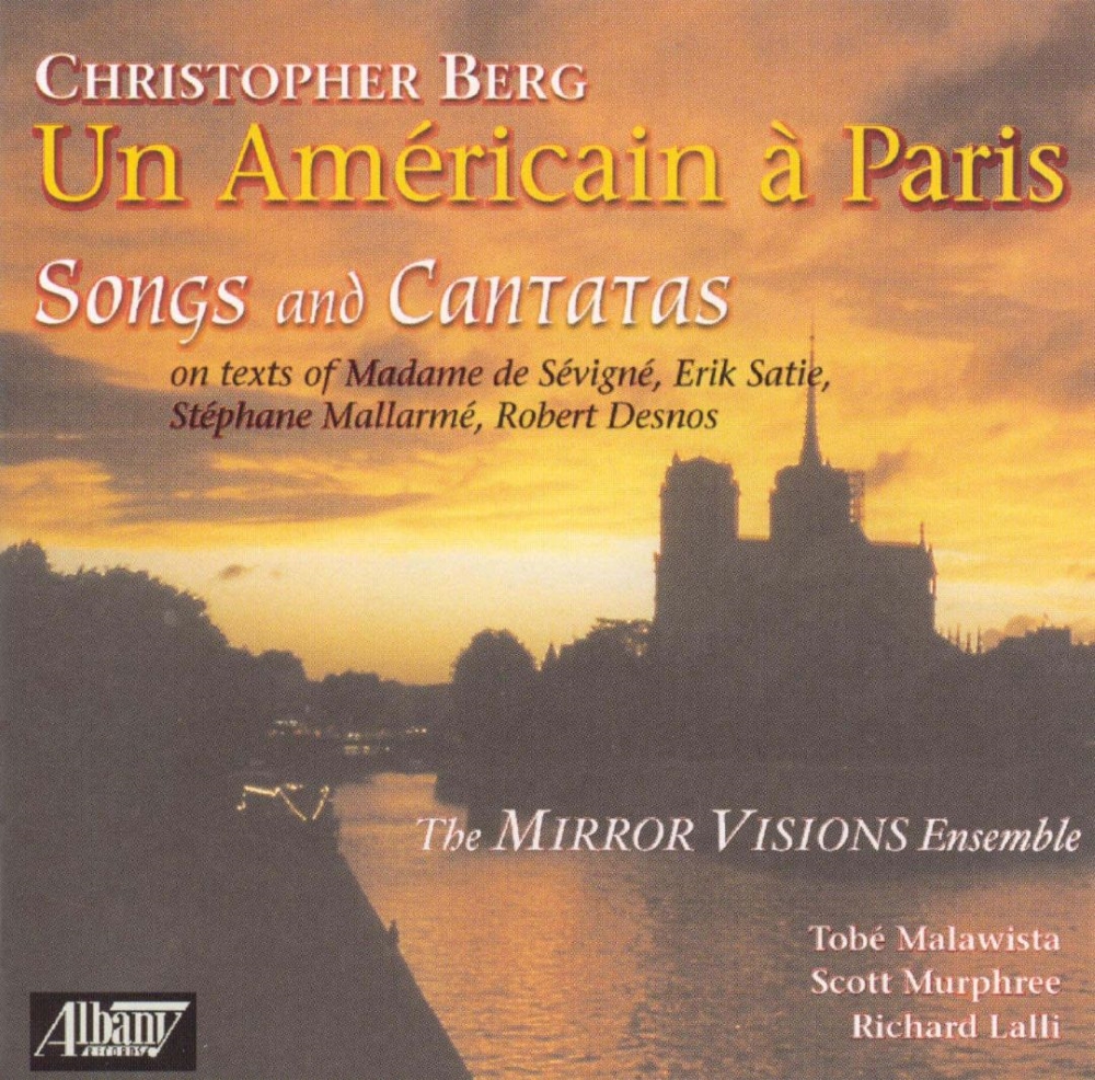 (image for) Christopher Berg-Un Américain à Paris (Songs and Cantatas on French Texts)