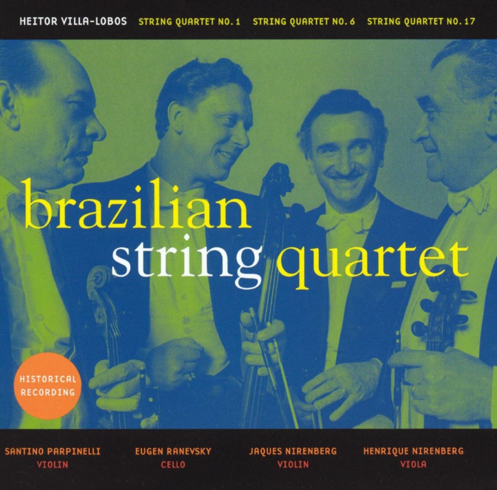 Heitor Villa-Lobos-String Quartet No. 1, String Quartet No. 6, String Quartet No. 17 (image for) Heitor Villa-Lobos-String Quartet No. 1, String Quartet No. 6, String Quartet No. 17