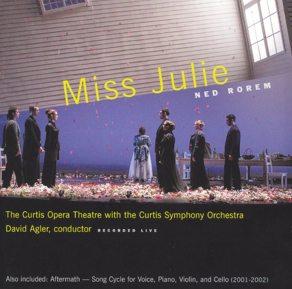 Ned Rorem-Miss Julie (2 CD) (image for) Ned Rorem-Miss Julie (2 CD)