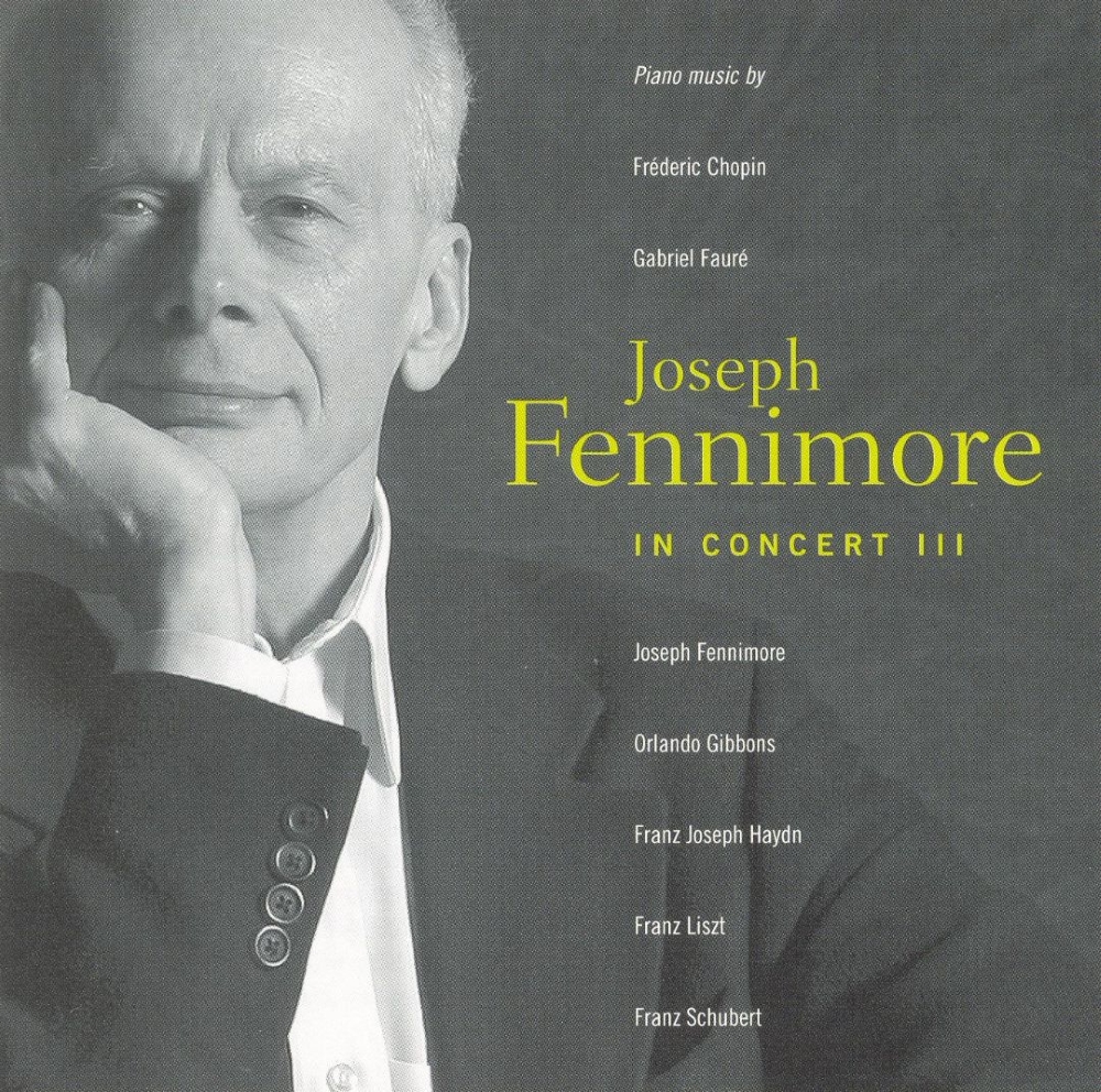 Joseph Fennimore In Concert III (image for) Joseph Fennimore In Concert III