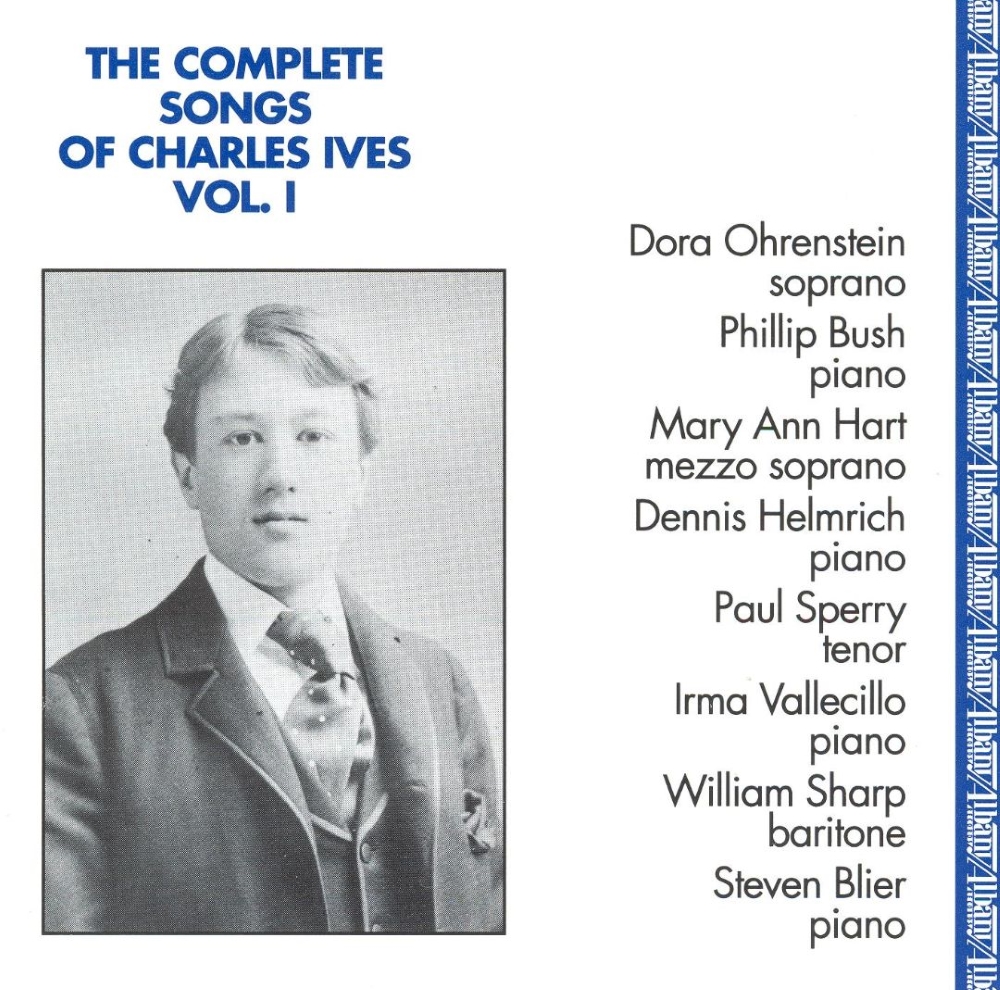 The Complete Songs of Charles Ives, Vol. 1 (image for) The Complete Songs of Charles Ives, Vol. 1