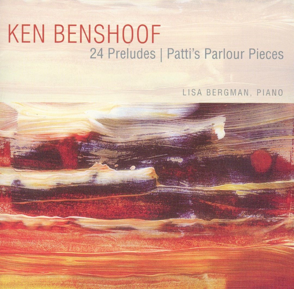 Ken Benshoof-24 Preludes / Patti's Parlour Pieces (image for) Ken Benshoof-24 Preludes / Patti's Parlour Pieces