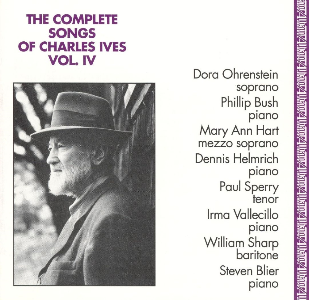 The Complete Songs of Charles Ives, Vol. 4 (image for) The Complete Songs of Charles Ives, Vol. 4