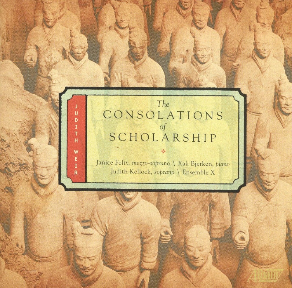 Judith Weir-The Consolation Of Scholarship (image for) Judith Weir-The Consolation Of Scholarship
