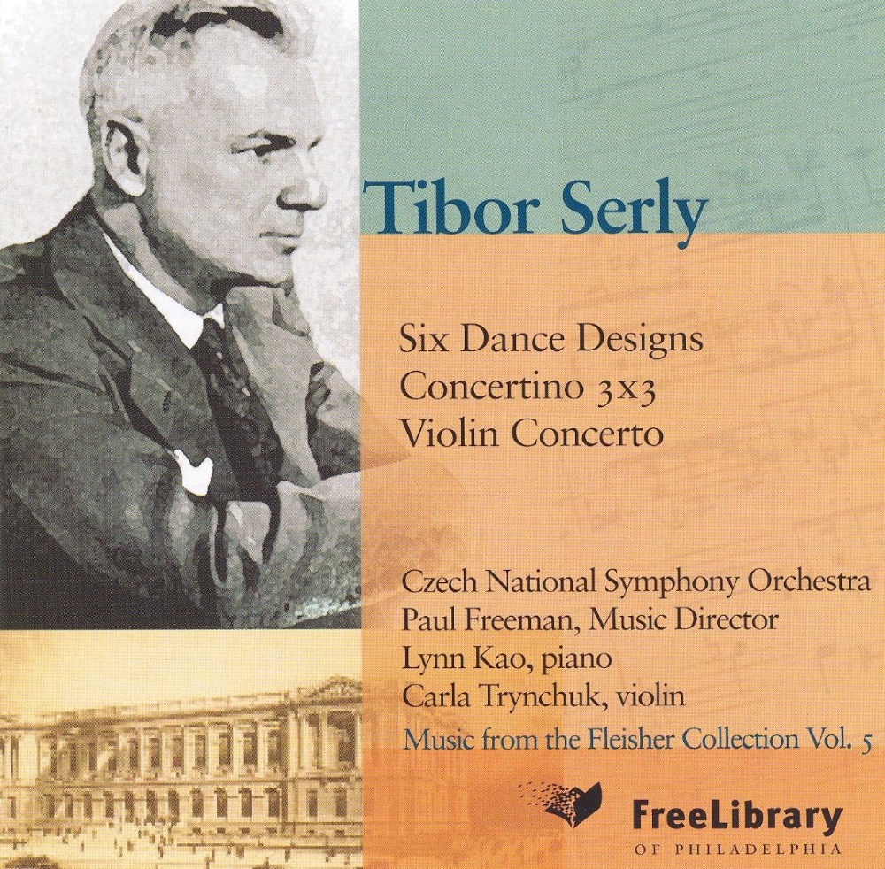 (image for) Tibor Serly-Six Dance Designs, Concertino 3x3, Violin Concerto