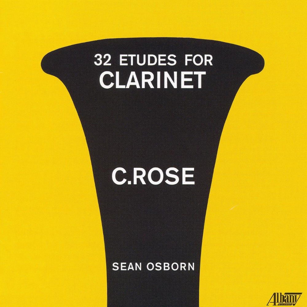 (image for) Cyrille Rose-32 Etudes for Clarinet