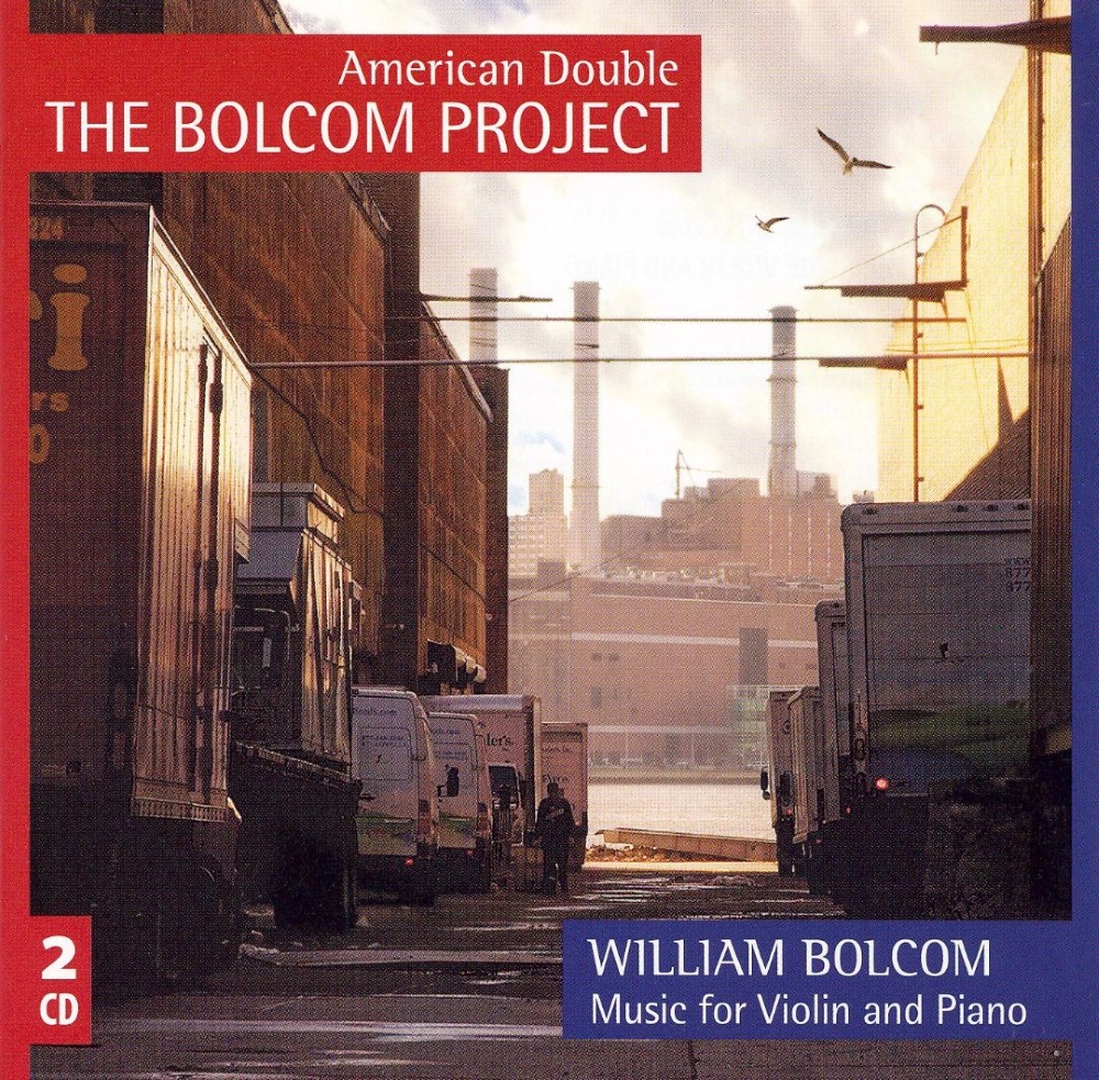 William Bolcom-Music For Violin And Piano (2 CD) (image for) William Bolcom-Music For Violin And Piano (2 CD)