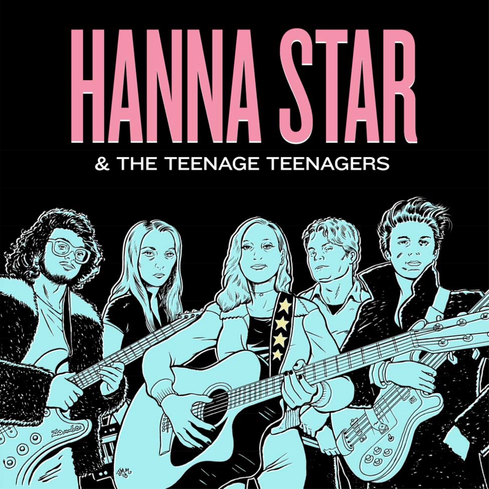 Hanna Star & The Teenage Teenagers (LP) (image for) Hanna Star & The Teenage Teenagers (LP)